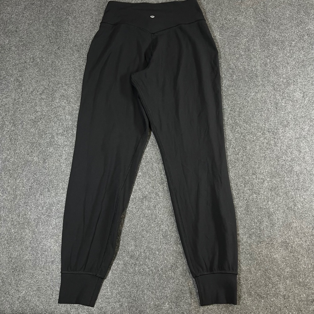 Lululemon Align Jogger 28 Black Nulu High Rise Yoga Pants LW5DH6S Size 6